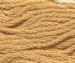 Embroidery Thread 24 x 8 Yd Skeins Light Gold (214) - Click Image to Close